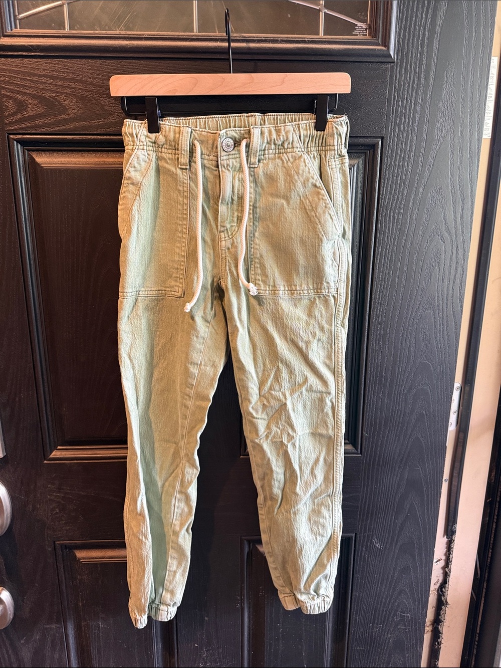 Women’s Light Sage Drawstring Jogger Pants